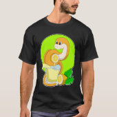 Snake with Glass of Lemon juice T-shirt (Voorkant)