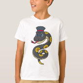 Snake with Hat T-shirt (Voorkant)