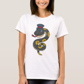 Snake with Hat T-shirt (Voorkant)