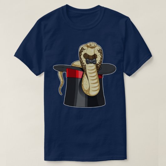 Snake Wizard Cylinder T-shirt (Design voorkant)
