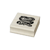 Snake Wood Art Stamp Rubberstempel (Stempel)
