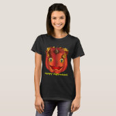 Snakeeyed Jack-O-Lantern Halloween T-shirt (Voorkant volledig)