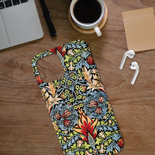 Snakehead Floral Design William Morris iPhone 12 Hoesje