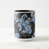 Snakes and blue roses mok (Midden)