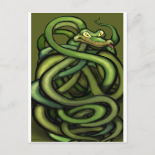 Snakes Briefkaart