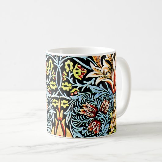 Snakeshead, a William Morris design Koffiemok (Voorkant rechts)
