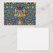 Snakeshead, bloembehangpapier van William Morris Notitiekaartje (Voorkant / Achterkant)