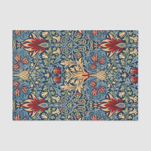 Snakeshead, bloembehangpapier van William Morris Tissuepapier (Voorkant)