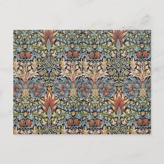 Snakeshead Textile, William Morris, Carte Postale (Devant)