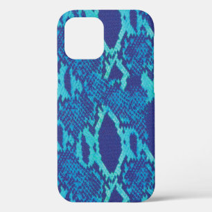 Snakeskin in Blue Hoesje-Mate iPhone Case