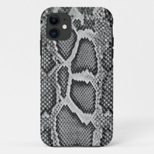 Snakeskin-ontwerp, slangenhutprintpatroon iPhone 11 hoesje
