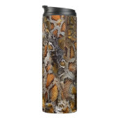 Snakeskin-patroon Thermosbeker (Geroteerd rechts)