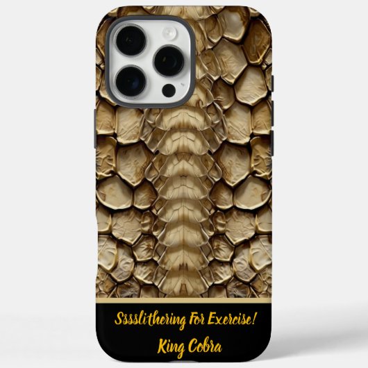 Snakeskin-patroondetail Case-Mate iPhone Case (Achterkant)