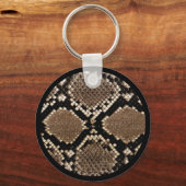 Snakeskin Pattern Vaderdag Sleutelhanger (Achterkant)