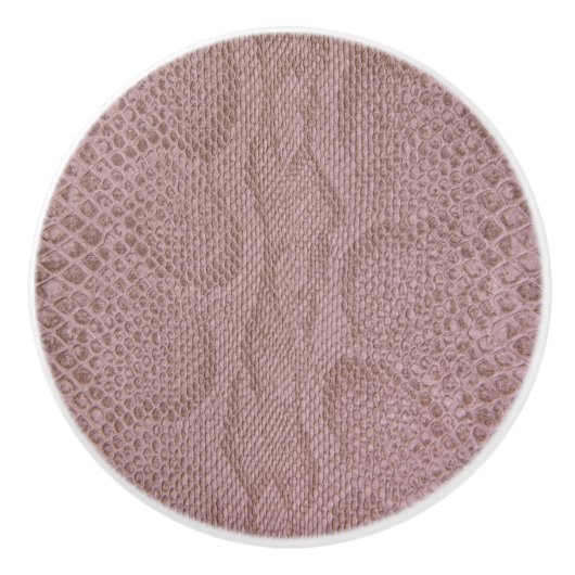 Snakeskin-printer Keramische Knop (Voorkant)