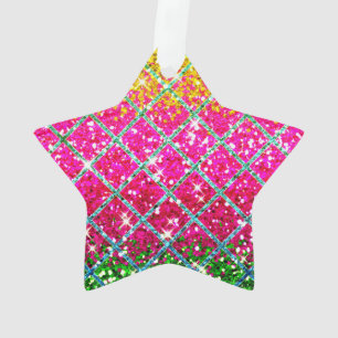 Snakeskin rose parties scintillant