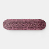 Snakeskin roze skateboard (Horizontaal)
