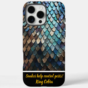 Snakeskin toont de schoonheid van natuur iPhone 16 pro max hoesje