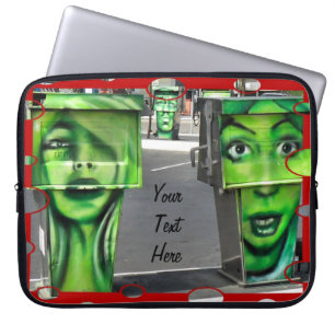 Snakkende Pumps Laptop Sleeve
