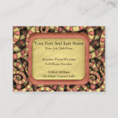 Snaky Spirals Visitekaartje (Achterkant)