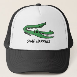 Snap Happens Trucker Hat – Neurodivers en Trots Pet
