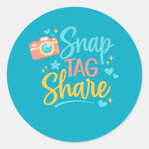 Snap Tag Share Sticker