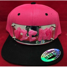 Snapback de nom 3D pour découpe laser de haute qua