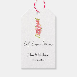 Snapdragon | Laat liefde groeien huwelijkszaad  Cadeaulabel