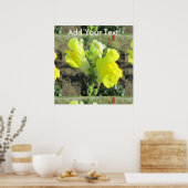 Snapdragon Yellow Flower Poster (Keuken)