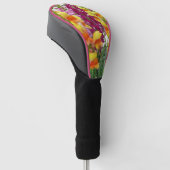 Snapdragons Colorful Floral Golfheadcover (Schuin)