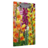 Snapdragons Colorful Floral Klembord (Rechts)