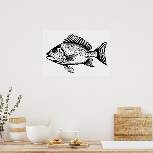 Snapper - Impression de poisson (Cuisine)