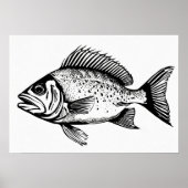 Snapper - Impression de poisson (Devant)