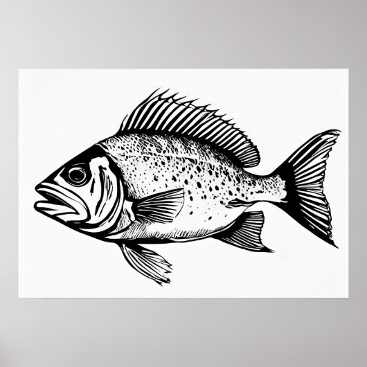 Snapper - Impression de poisson (Devant)