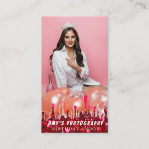 Snapping Special Moments Verjaardagsfotograaf Visitekaartje