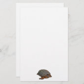 Snapping Turtle Terrapin-lover Gift Briefpapier (Voorkant / Achterkant)
