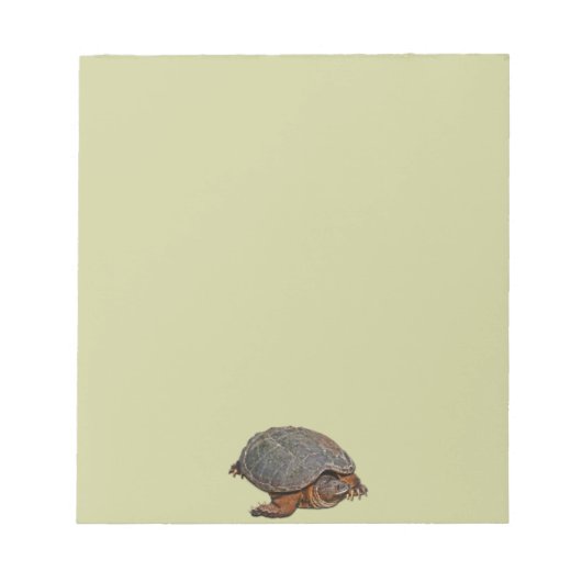 Snapping Turtle Terrapin-lover Gift Notitieblok (Voorkant)