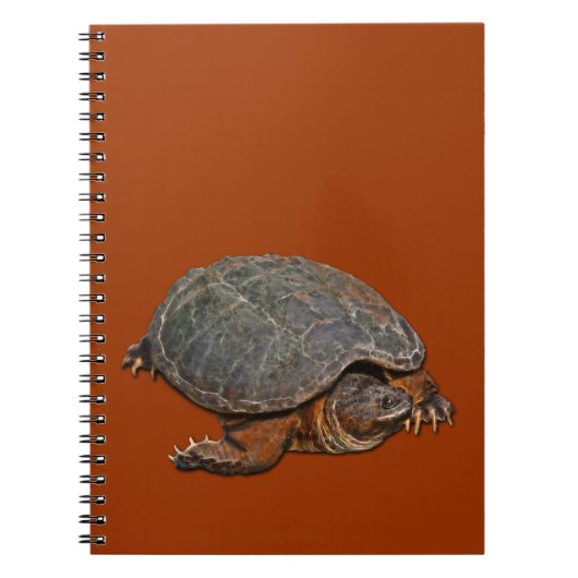 Snapping Turtle Terrapin-lover Gift Notitieboek (Voorkant)