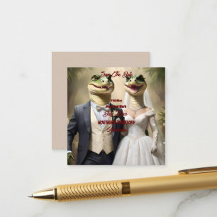 Snapping Up Love: een krokodillenhuwelijk Informatiekaartje
