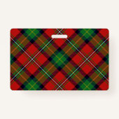 Snappy Clan Boyd Tartan Badge (Achterkant)