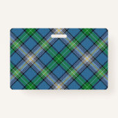 Snappy Clan MacDowall Tartan Badge (Achterkant)