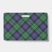 Snappy Clan Roos Tartan Badge (Achterkant)