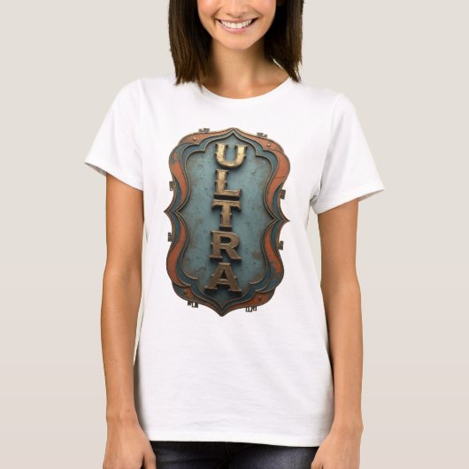 Snappy Gold ULTRA Modern Design T-shirt (Voorkant)