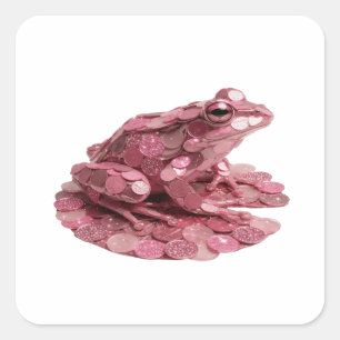 Snappy Roze ROZE KIKKER Sticker Motief