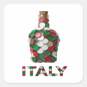 Snappy Silver ITALY Sticker Motief