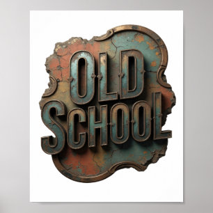 Snappy Zilver OLD SCHOOL Print