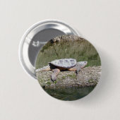 Snapschildpad Ronde Button 5,7 Cm (Voorkant /achterkant)