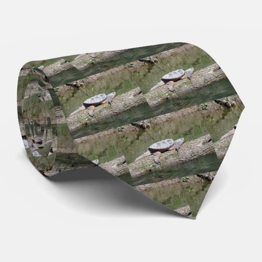 Snapschildpad Stropdas (Opgerold)