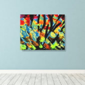Snapshot Feuille Autum 1/ Impression Acrylique Abs (Insitu (Plancher de Bois))