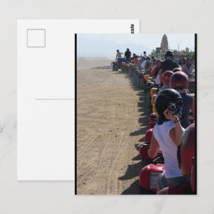 Snapshot Quad Bike Briefkaart